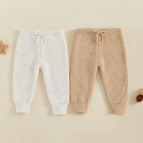 Eadrioss Baby Knit Leggings 2-Pack