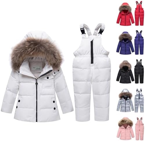 Fun Winter Outfit for Kids Anti-Static Durable Snow Suit Set
