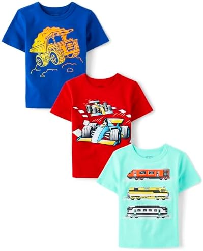 The Childrens Place Vehicle Graphic T-Shirt