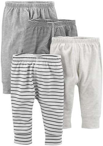 Simple Joys by Carters Unisex Baby Pants 4-Pack 1