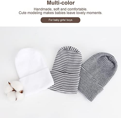 Newborn Baby Hat Soft Stretchy Perfect for 0-3 Months