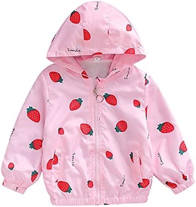 Watermelon Red Toddler Windproof Jacket