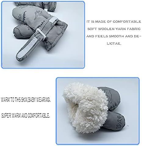 Warm Safe Winter Mittens for Babies Kids