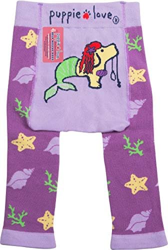 Pavilion Gift Company Baby Mermaid Adorable Mermaid Themed Leggings for Infants