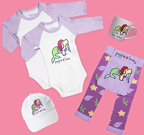 Pavilion Gift Company Baby Mermaid Adorable Mermaid Themed Leggings for Infants