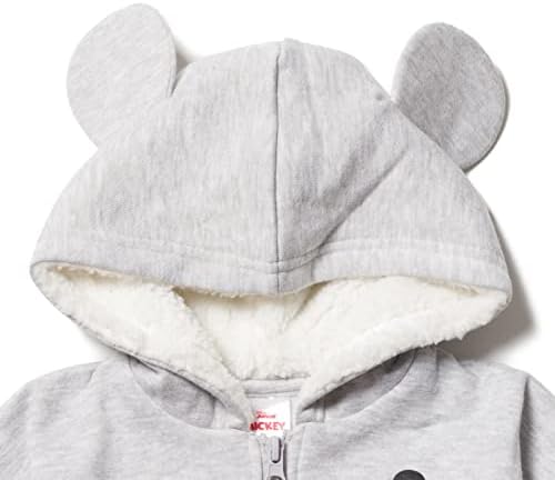 Disney Mickey Mouse Toddler Fleece Zip Up Hoodie