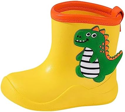 Gaoqi Toddler Kids Cartoon Animal Rain Boots waterproof slip-resistant shoes