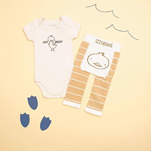 Pavilion Gift Company Duck-Yellow Leggings for Boys 12-24 Months