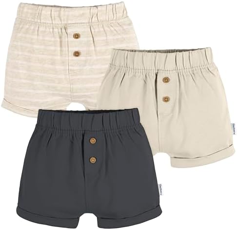 Gerber Baby 3-Pack Knit Shorts