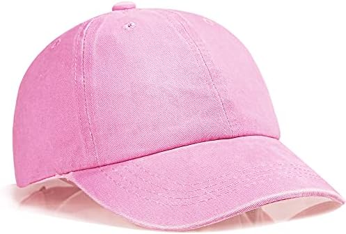 Distressed Washed Baseball Cap for Kids 2-8