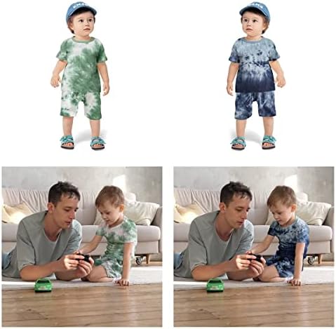 Perfect Summer Outfits Coolago Toddler Tie Dye 4-Piece Set for Boys