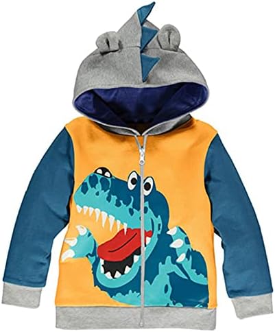 Little Hand Boys Dinosaur ToddlerHoodie Easy Wearing daily wear polyesterCutie
