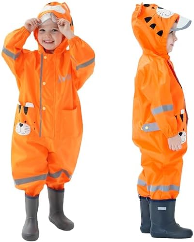 Fewlby Kids Stylight Waterproof rain jacket