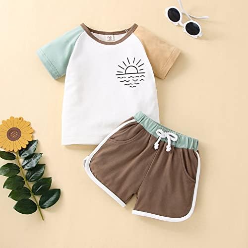 Stylish Comfortable 2-Piece Summer Outfit for Babies toddlers