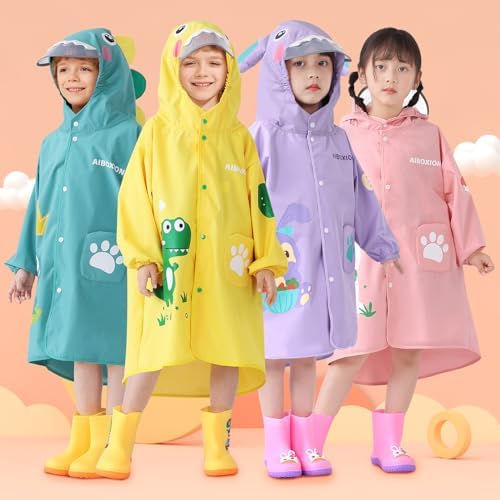 Trenovo Kids Waterproof Rain Coats
