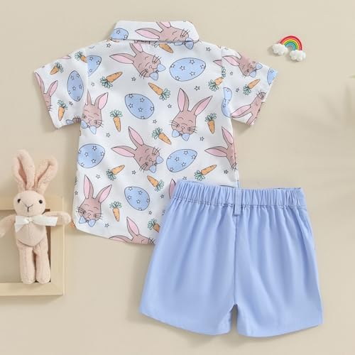 4th of July Toddler Boys Star Stripes Outfit