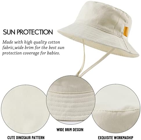 JANGANNSA Cotton Baby Sun Hats