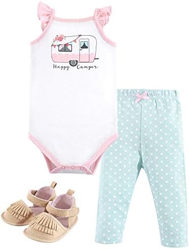 Bodysuit More Hudson Baby Cotton Set for Baby Girls