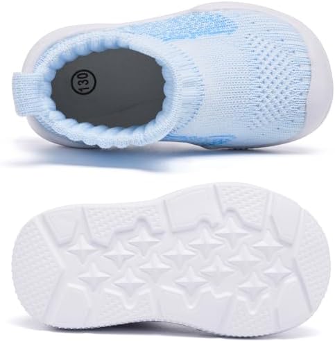 MORENDL Toddler Sock Shoes Baby Walking Slippers Non-Slip Sneakers