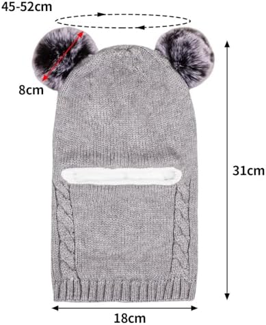 Kids Warm Winter Hat Scarf Set for Toddler