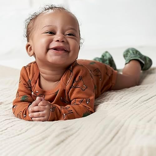 Gerber Baby Boys 6-Pack Long Sleeve Onesies Bodysuit