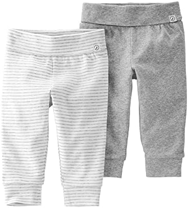 Little Planet by Carters Baby 2-Pack GOTS Certified Organic Cotton Pants