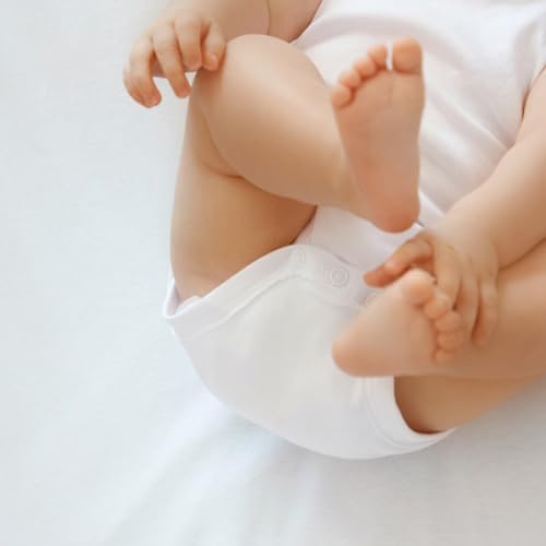 HonestBaby 10-Piece Organic Cotton bodysuits for infant boys and girls