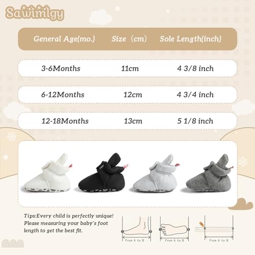 Safety Soft Cotton Booties for Babies