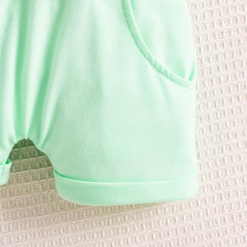 AMIMOJY Toddler Boys Summer Outfit 2-Piece Set