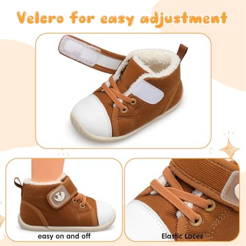 Warm Fleece Slippers for Babies