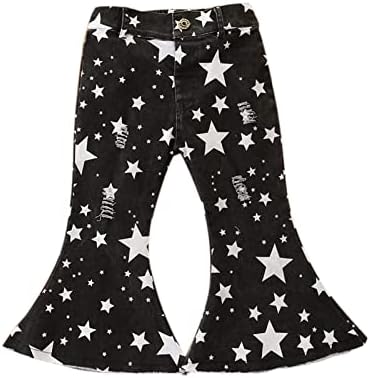 Fun Ruffled Ripped Toddler Pants