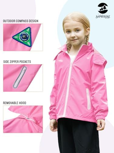 SaphiRose Jr Rain Jacket waterproof lightweight