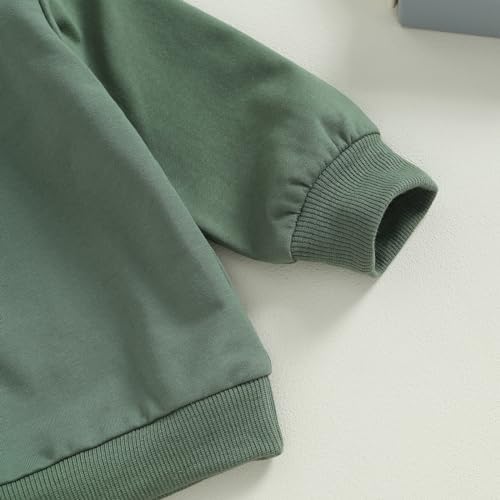 Tiacham Baby Outfits Cute sweatshirt Pants Set