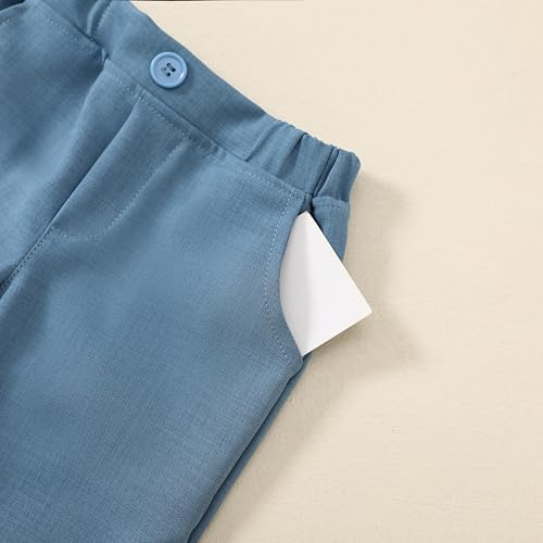 YALLET Baby Boy Suits 4Pcs Set