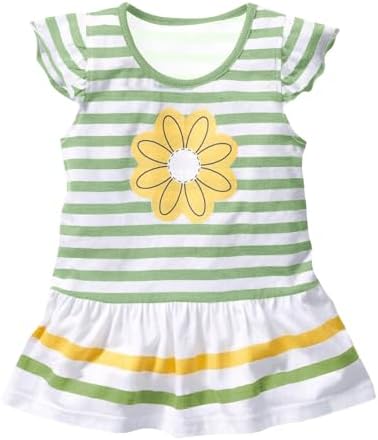 Summer essentials - Daisy Print Flutters Stripes Set