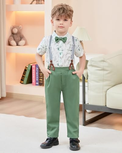 Sanmio Toddler Boys Tuxedo Suit