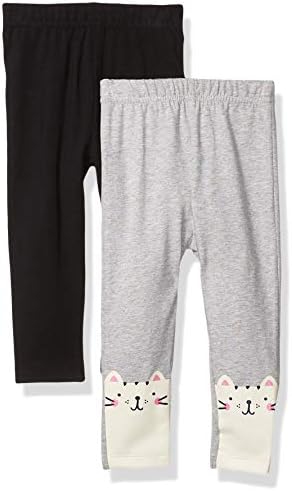 Gerber Girls 2 Pack Leggings - Comfortable Mix-and-Match Designs