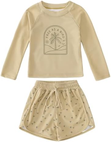 Baby Boys Rashguard swimsuit set with UPF 50 protection and stylish design