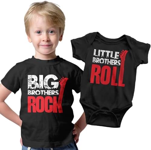 Matching Sibling Shirts for Big and Little Brothers
