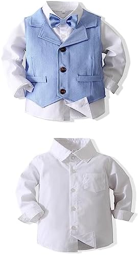 Kimocat Baby gentlemens formal bowtie suit