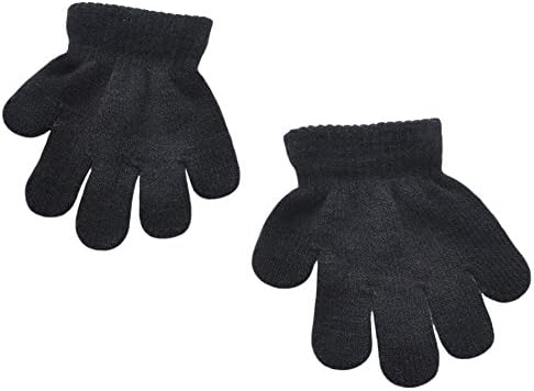 BaiX Toddler Winter Knitted Gloves
