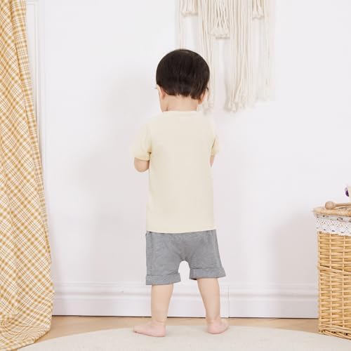 Stylish Animal Print Toddler Clothing Set for Boys