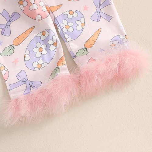 soft cute bunny pajama set for kids