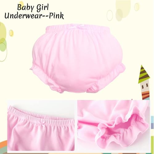 Baby Bloomers for Toddler Girls - Soft Comfortable Eco-Friendly