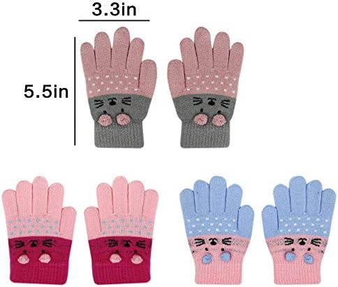 True Warmness Cat Gloves for Kids