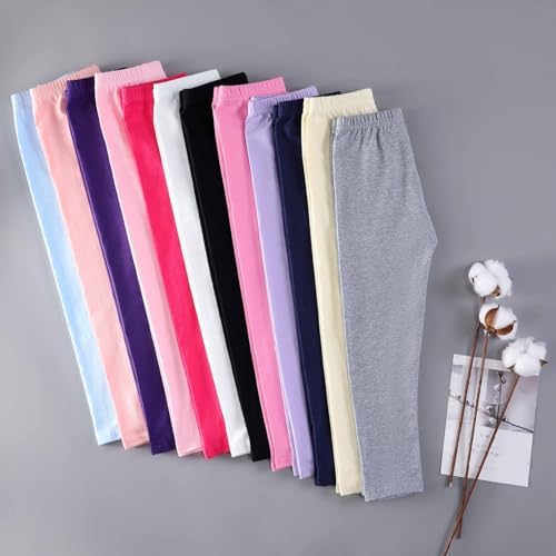 Cycling High Waist Leggings for Boys Girls Premium 3-Piece Set