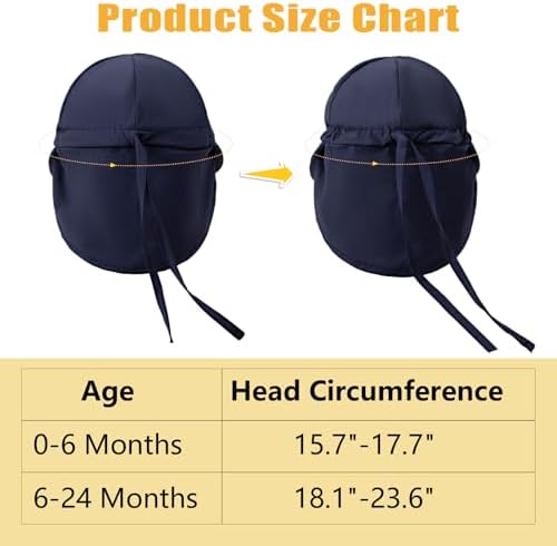 Adjustable UV-Protected Baby Sun Hat Set for Toddler