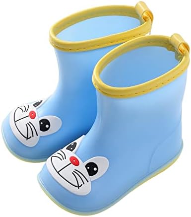 Egmy Blue Cat Cartoon Character Water Shoes for Kids Boys and Girls