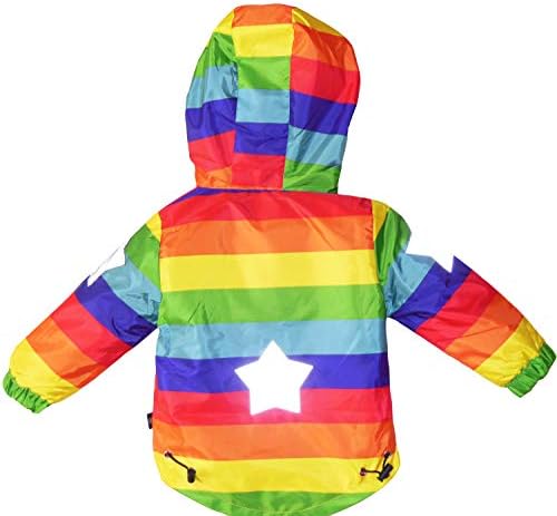 BINBOY Boy and Girl Reflective Safety Jacket 1-6T