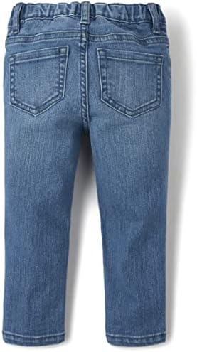 The Childrens Place Baby Girls Super Skinny Jumpsuit Jeans